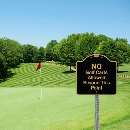 Signmission Designer Series-Private Driveway Dead End No Turn Around With Symbol, 18" x 18", TG-1818-9924 A-DES-TG-1818-9924